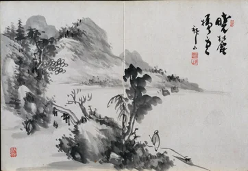 Album mit Landschaftsskizzen, 19. Jahrhundert