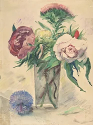 Blumen in einer Vase, ca. 1884-1904