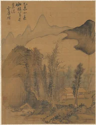 Landschaft im Stil von Chao Yuan