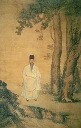 Porträt von Huan Yu, 1626