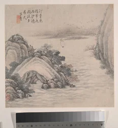 Landschaften, datiert 1875
