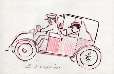 Auto mit Fahrer