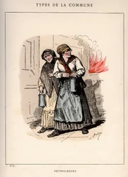 Kommune von Paris: Kostüm von PETROLES (20) in „Les Communeux“
