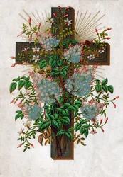 Kreuz Jesu Christi, ca. 1910 (Lithographie)