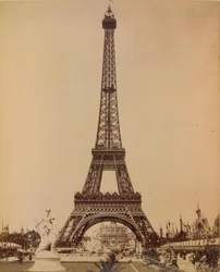 Eiffelturm, Pariser Ausstellung