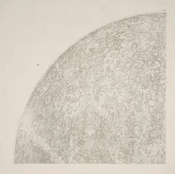 Südost-Quadrant der Beer & Madler Mondkarte