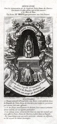 Die Jungfrau Maria, verehrt von den Druiden, ca. 1850