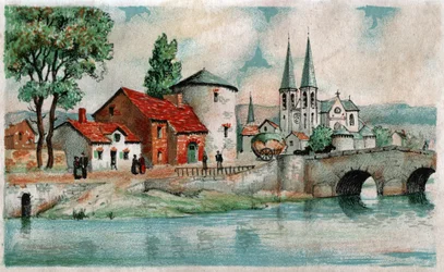 Dorf um Carcassonne