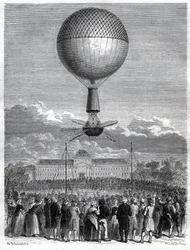 Flug von Jean Pierre Blanchard