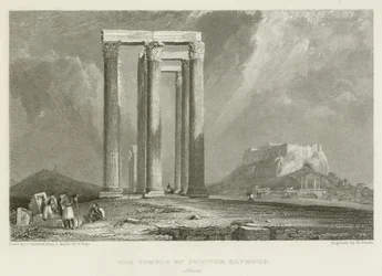 Der Tempel des Jupiter Olympus, Athen