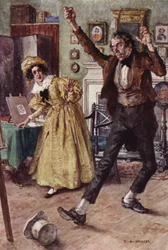 Illustration für Nicholas Nickleby