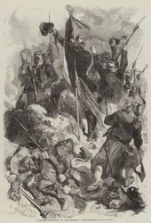 Das Pflanzen der Trikolore auf dem Malakhoff, Es lebe der Kaiser