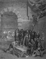 Lambeth Gaswerke, aus London, eine Pilgerreise, geschrieben von William Blanchard Jerrold, veröffentlicht 1872