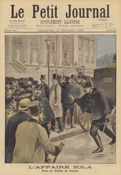 Emile Zola im Palais de Justice