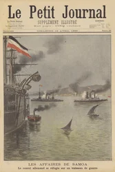 Die Belagerung von Apia, Samoa