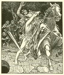 Sir Kay und der Waldwahnsinnige