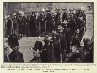 Der König und Strathcona