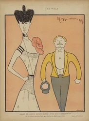 Balthy und Fordyce, Illustration für Le Rire