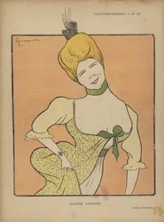 Jeanne Granier, Illustration für Le Rire