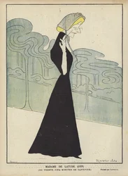 Madame De Latude (GYP), Illustration für Le Rire