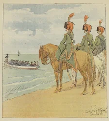 Bonaparte verlässt Ägypten