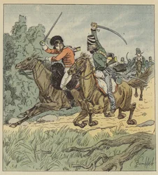 Er hatte viel gegen uns in Flandern gekämpft, er trug die Spuren davon