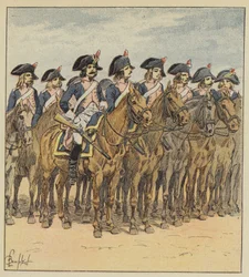 Die Kavallerie der Armee von Italien