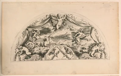 Fächerblätter, erste Hälfte des Sets "Desseins d