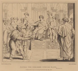 Elymas der Zauberer wird blind, Apostelgeschichte