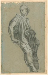 Die phrygische Sibylle aus Raphaels Fresko in St. Maria della Pace