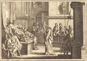 Christus vor Herodes