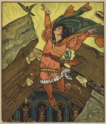 Prinz Cheri und der kleine grüne Vogel