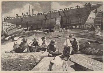 Schiffbau, Hafen von Gloucester