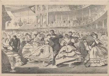 Der große russische Ball an der Musikakademie, 5. November 1863