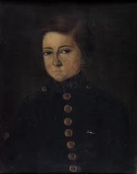 Porträt des mutmaßlichen Léopold Hugo (1827-1866)