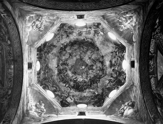 Mariä Himmelfahrt, von der Decke der Kuppel, 1526-30