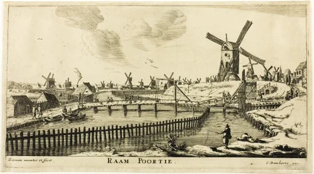 Raamtor, aus Die Acht Stadttore von Amsterdam