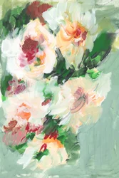 Abstraktes Blumenbouquet