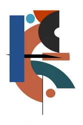 Abstrakte geometrische Harmonie