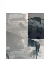 Abstrakt Grau Blau