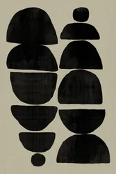 Ausgewogene moderne Geometrie