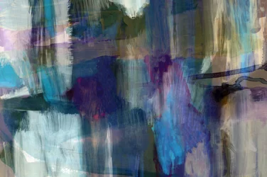 Blauer abstrakter Fluss