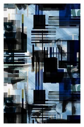 Dynamische blaue Geometrie