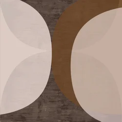 Erdige abstrakte Formen