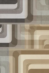 Geometrisches Retro-Muster