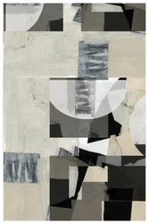 Geschichtetes geometrisches Abstrakt