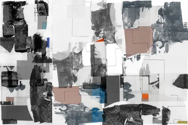 Moderne urbane Collage