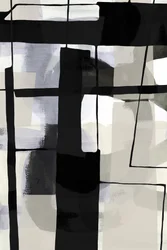 Monochrome abstrakte Formen