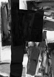 Monochrome abstrakte Schichten