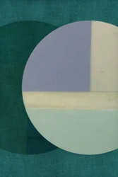 Gedämpfter geometrischer Kreis